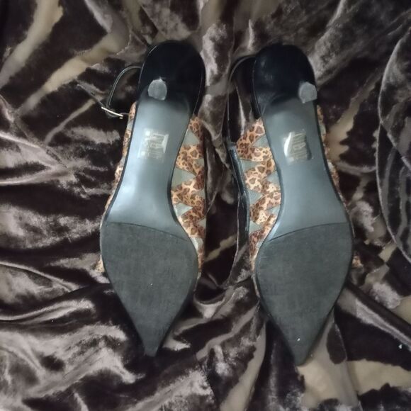 🆕👠J Renee Leopard Print Slingbacks - Picture 9 of 12